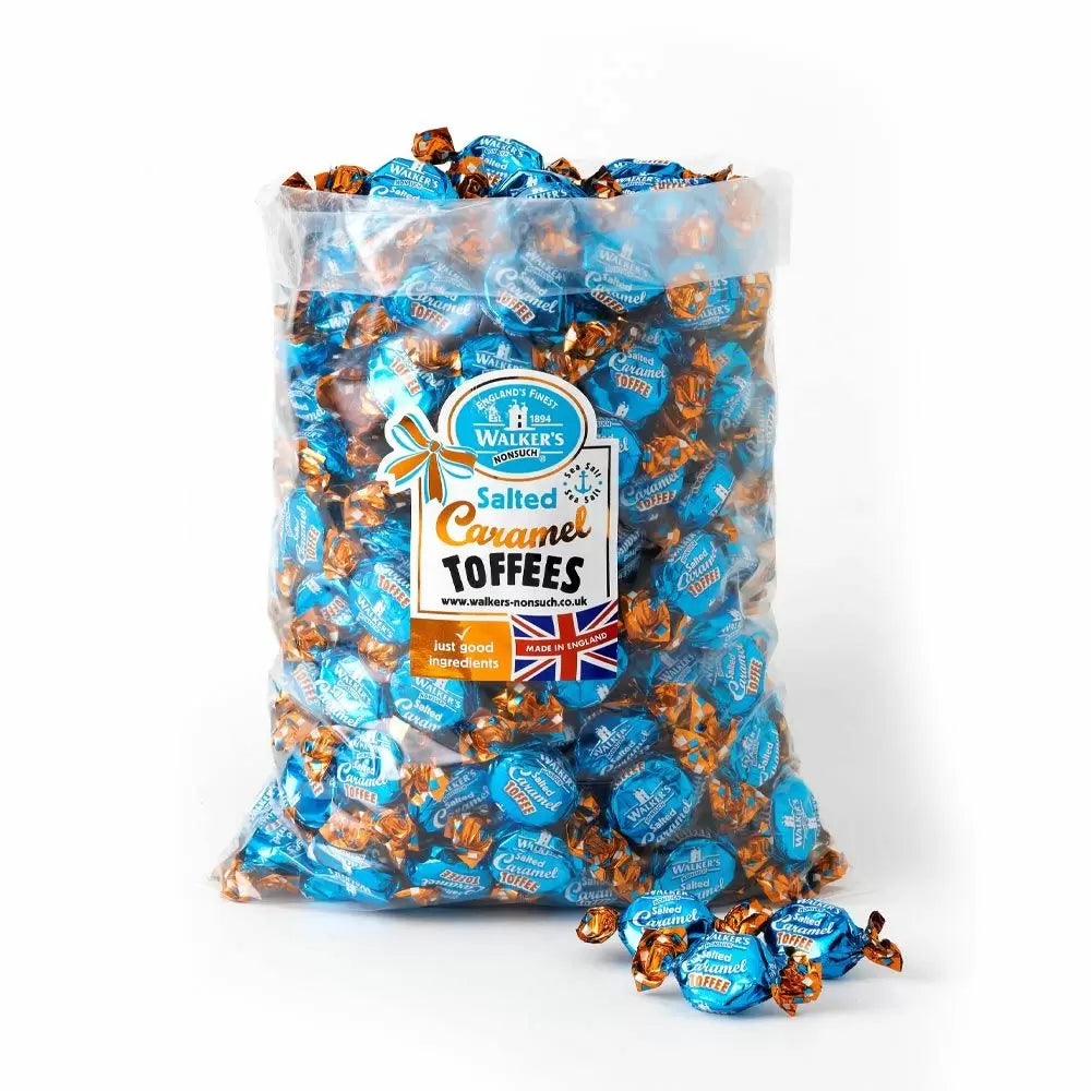 Walker's Nonsuch Salted Caramel Toffees 2.5kg Bag
