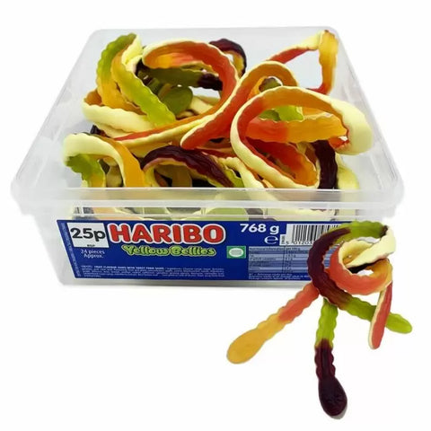 Haribo Yellow Bellies 25p Tub 768g (Pack of 1)