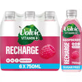 Volvic Vitamin + Raspberry Recharge- Vitamin Flavoured Water Sugar Free 750mlx6