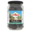 Crespo Black Olives Greek Style 250g (Pack of 6)