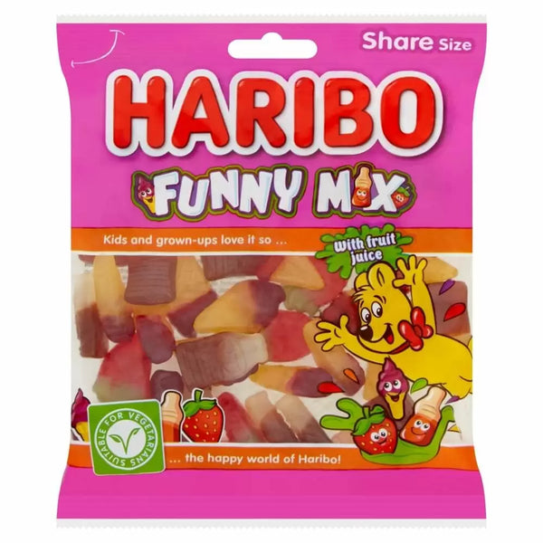 Haribo Funny Mix Share 160g (Pack of 12)