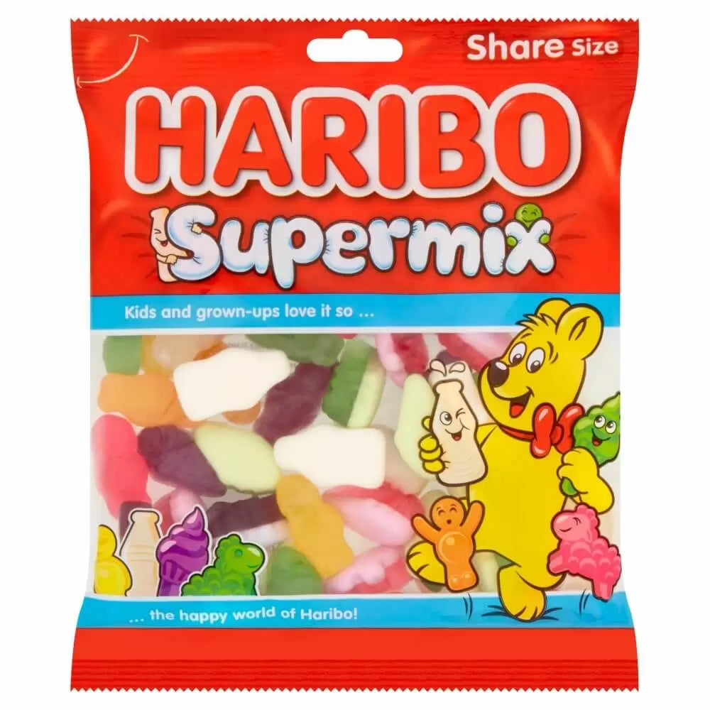 Haribo Supermix Share Bag 160g (Pack of 12)