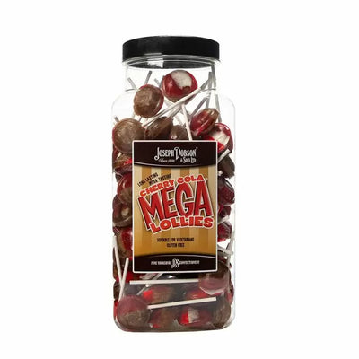 Dobsons Cherry Cola Mega Lollies 1.kg (Pack of 1)
