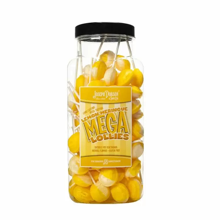 Dobsons Lemon Meringue Mega Lollies 1.9kg (Pack of 1)