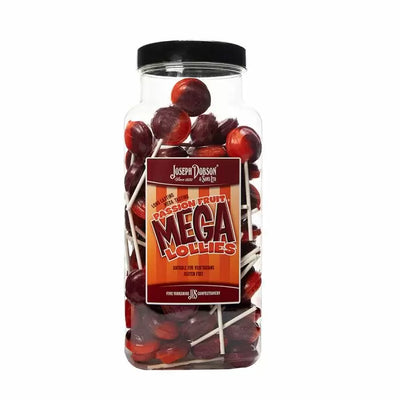 Dobsons Passionfruit Mega Lollies 1.9kg (Pack of 1)