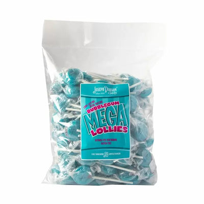 Dobsons Wrapped Bubblegum Mega Lollies 1.9kg (Pack of 1)