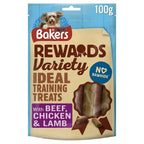 BAKERS Dog Treats Mixed Variety Rewards 100g (Pack of 8)