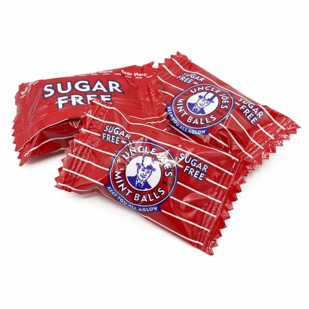 Uncle Joe's Sugar Free Mint Balls 2kg Bag