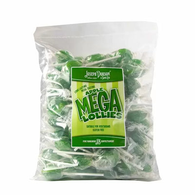 Dobsons Wrapped Apple Mega Lollies 1.9kg (Pack of 1)