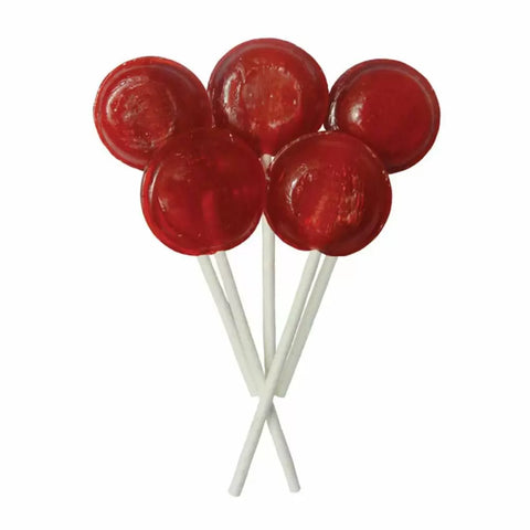 Dobsons Wrapped Cherry Mega Lollies 500g (Pack of 1)