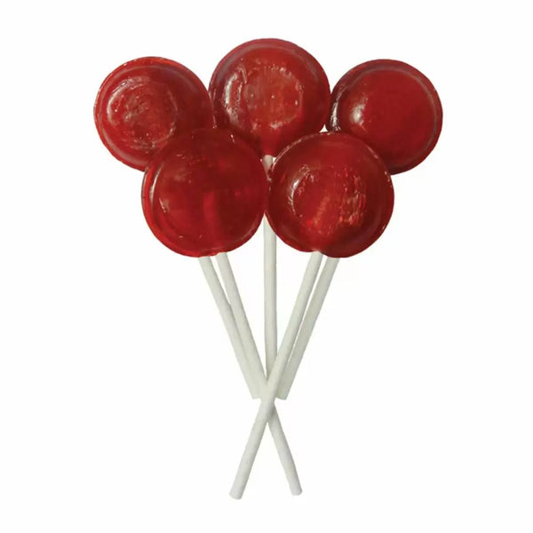 Dobsons Wrapped Cherry Mega Lollies 250g (Pack of 1)