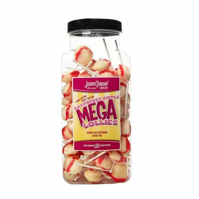 Dobsons Raspberry Ripple Ice Cream Mega Lollies 1.9kg (Pack of  1)