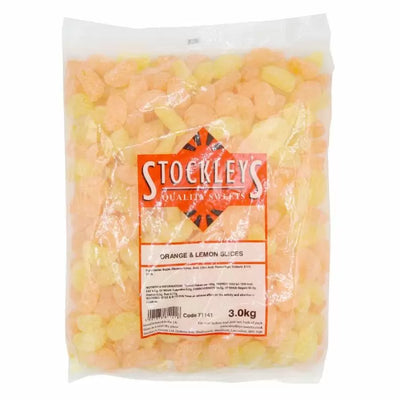 Stockley's Orange & Lemon Slices 3kg (Pack of1)