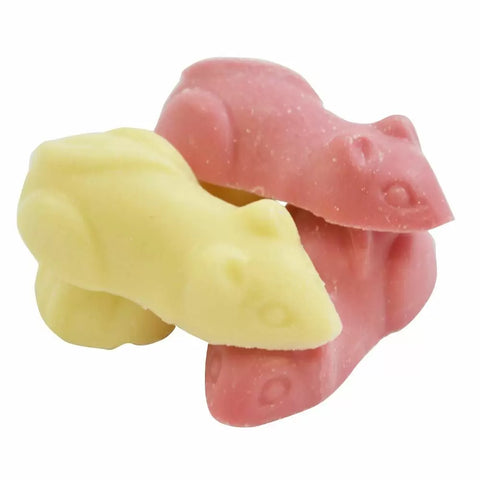 Hannah’s Giant Pink & White Mice 3kg (Pack of 1)