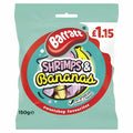 Barratt Shrimps & Bananas Bag 200g (Pack of 12)