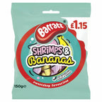 Barratt Shrimps & Bananas Bag 200g (Pack of 12)