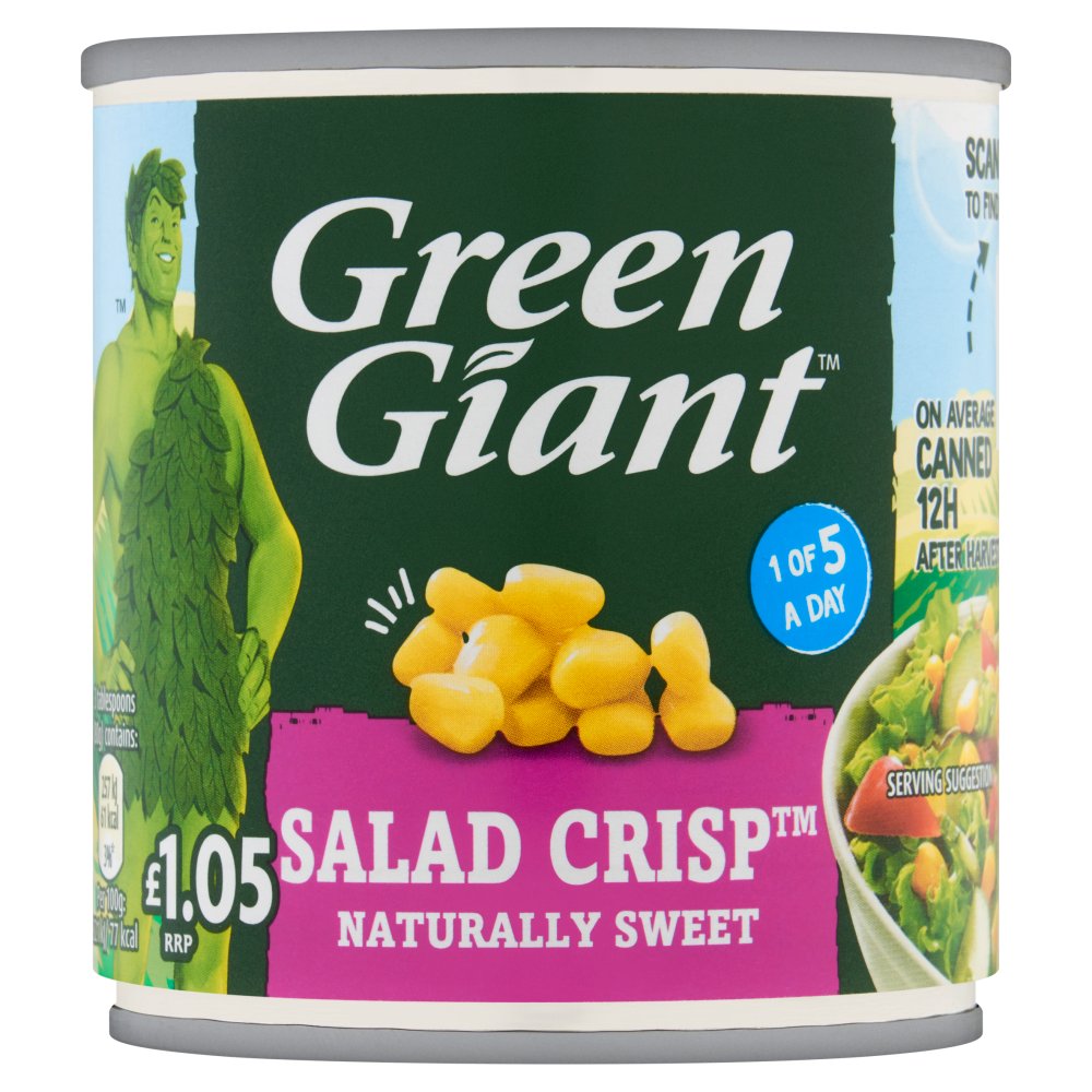 Green Giant Salad Crisp 160g (Pack of 12)