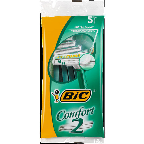 Bic Comfort 2 (Pack of 5)