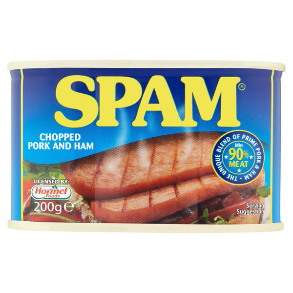 Spam Chopped Pork and Ham 200g (Pack of 6)