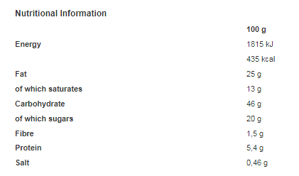 7 Days Croissant Double Max with Vanilla Flavour & Sour Cherry Flavoured Fillings 80g (Pack of 20)