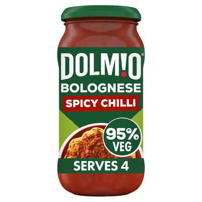 Dolmio Bolognese Spicy Chilli Pasta Sauce 450g (Pack of 6)