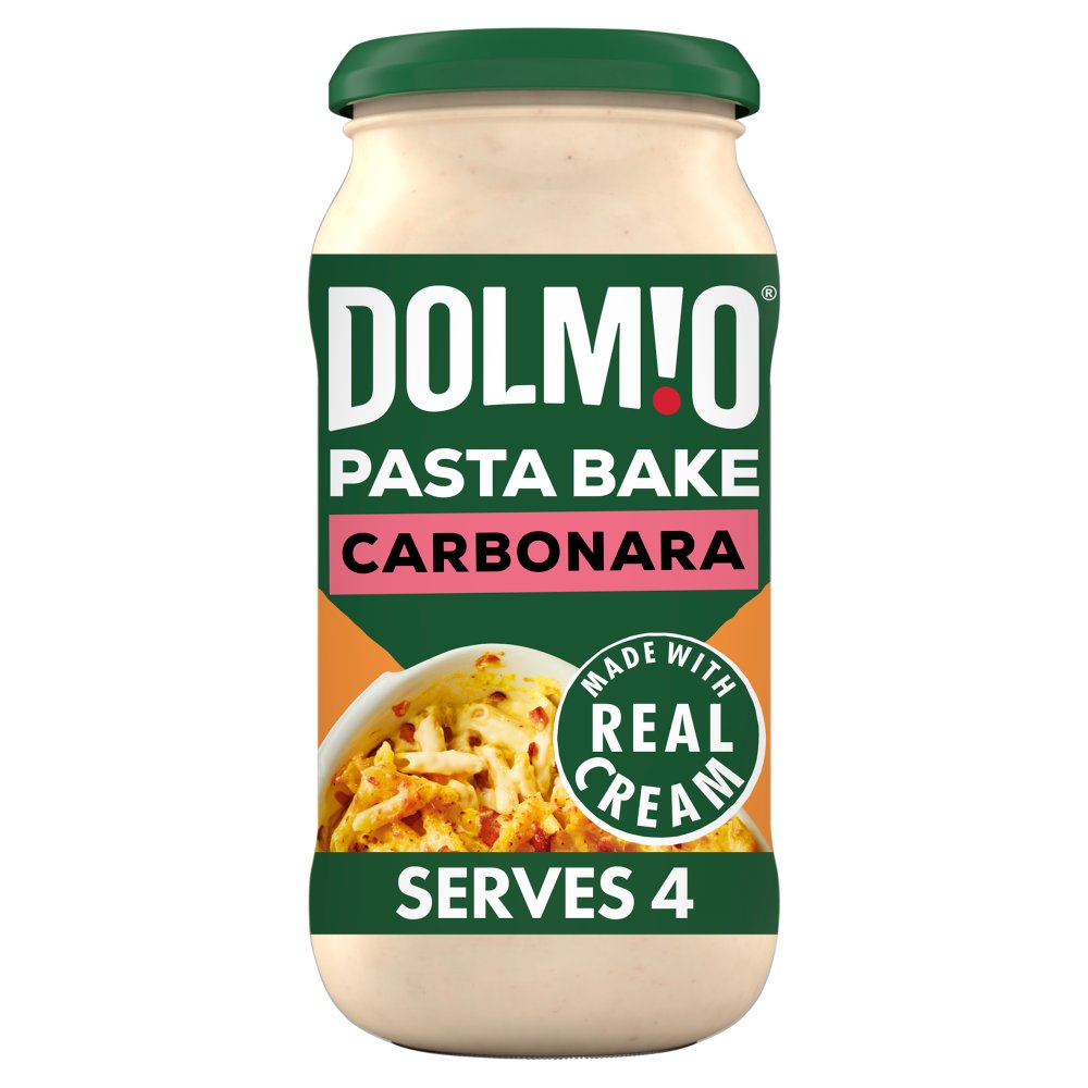 Dolmio Pasta Bake Sauce Carbonara 430g (Pack of 6)