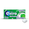 Extra Refreshers Spearmint Sugar Free Chewing Gum Handy Box 7pcs (Pack of 16)
