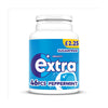 Extra Peppermint Chewing Gum Sugar Free Bottle 46 Pieces (Pack of 6)