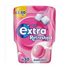 Extra Refreshers Bubblemint Sugarfree Chewing Gum Bottle 30 Pieces 67g (Pack of 6)