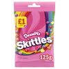 Skittles Vegan Sweets Dessert Flavoured Treat Bag 125g (Pack of 12)