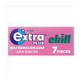 Extra plus 7 Watermelon Flavour Sugarfree Gum 15.6g (Pack of 16)