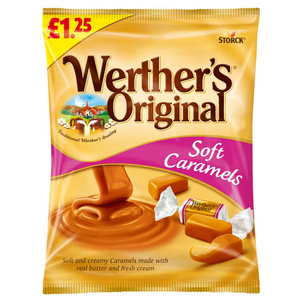 Werther's Original Soft Caramels 110g (Pack of 12)