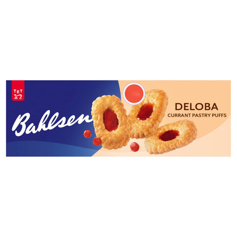 Bahlsen Deloba Currant Pastry Puffs 100g (Pack of 12)