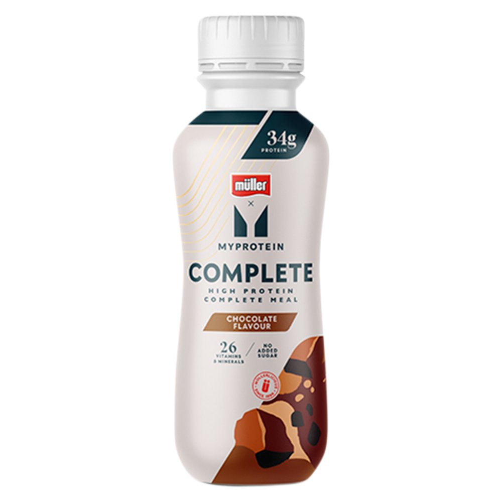 Muller x MyProtein Chocolate High Protein Meal Replacement Shake  500ml (Pack of 6)