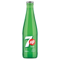 7UP Zero Sugar Free Lemon & Lime Glass Bottles 330ml (Pack of 24)