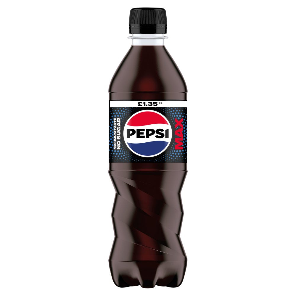 Pepsi Max No Sugar Cola 500ml (Pack of 12)