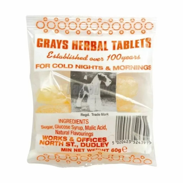Gray's Herbal Tablets Packets 60g (Pack of 30)