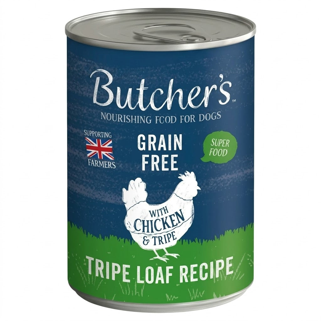 Butcher's Chicken& Tripe Dog Food Tin 400g (Pack of 12)