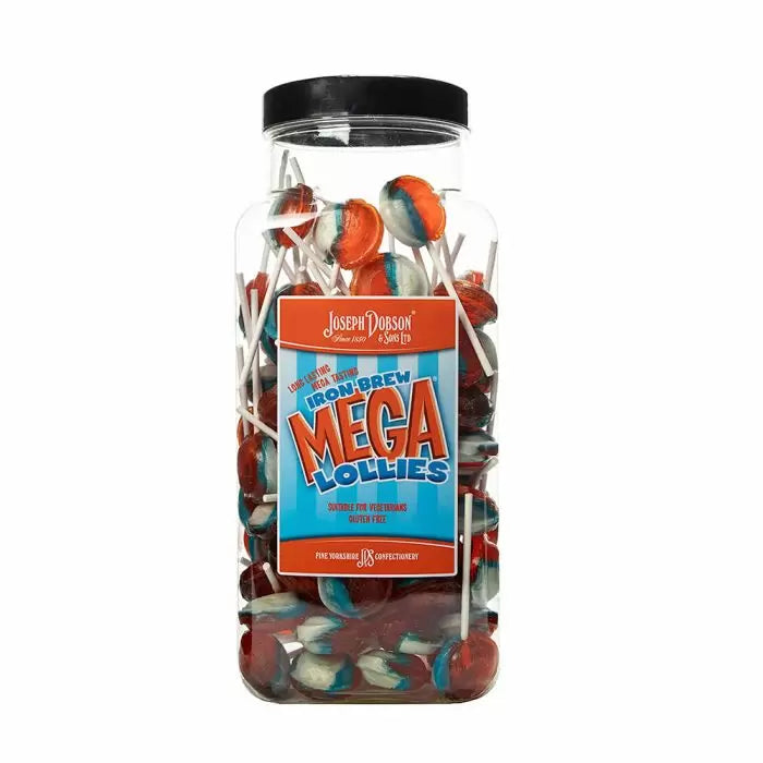 Dobsons Iron Brew Mega Lollies 1.9kg (Pack of 1)
