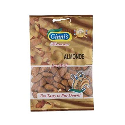 Ginni Almonds 50g (Pack of 10)