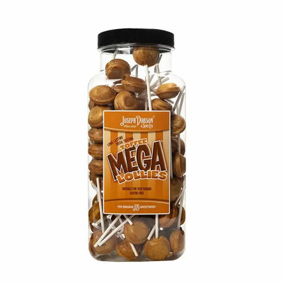 Dobsons Toffee Mega Lollies Jar 1.9kg (Pack of 1)