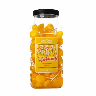 Dobsons Pineapple Mega Lollies 1.9kg (Pack of 1)