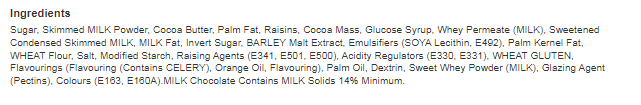 Revels Milk Chocolate with Raisins, Coffee or Orange Treat Bag 71g (Pack of 20)