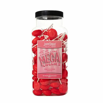 Dobsons Cream Soda Mega Lollies 1.9kg (Pack of 1)
