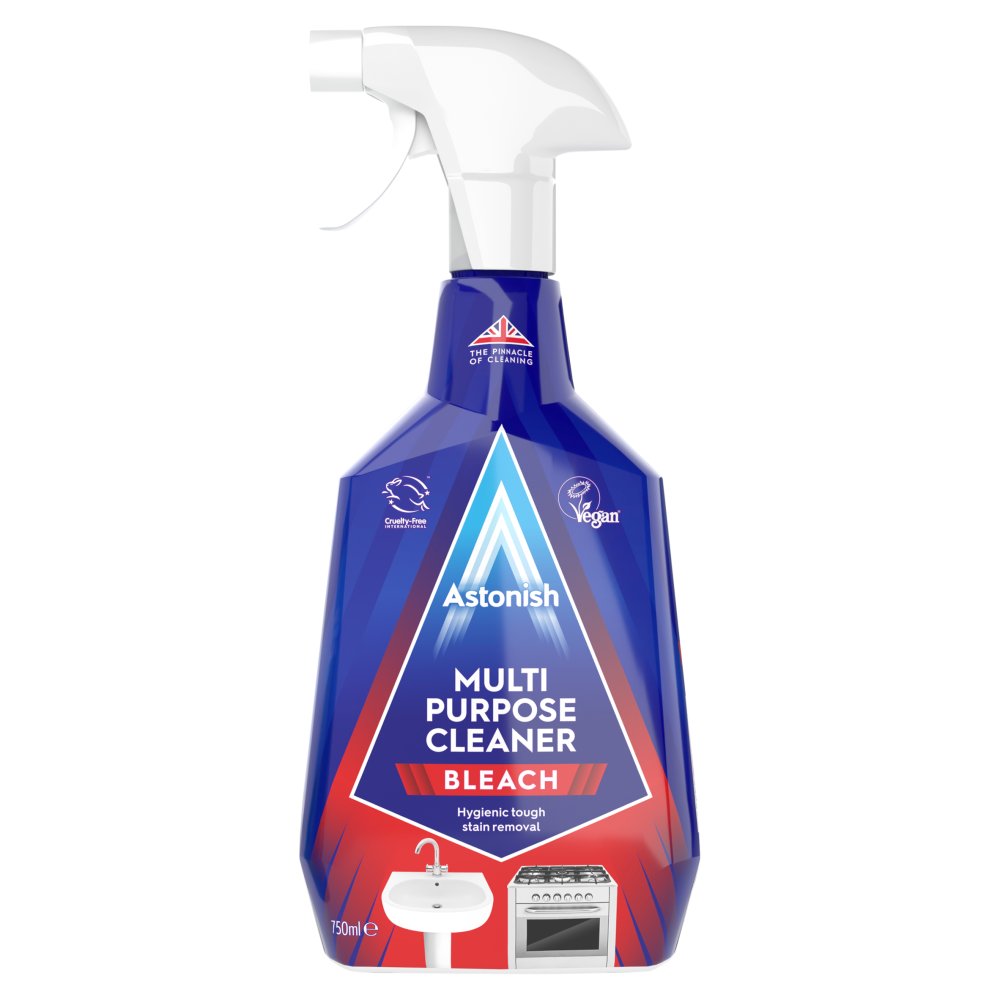 Astonish Multi-Purpose Cleaner with Bleach Peony Bloom 750ml (Pack of 6)