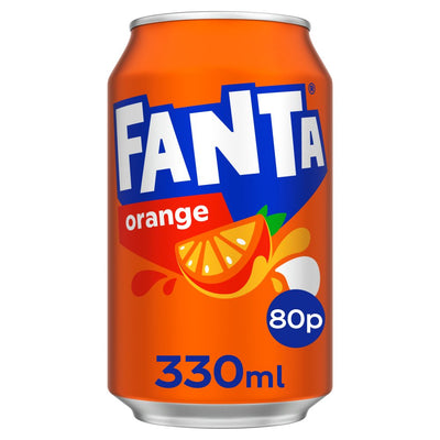 Fanta Orange 330ml (Pack of 24)