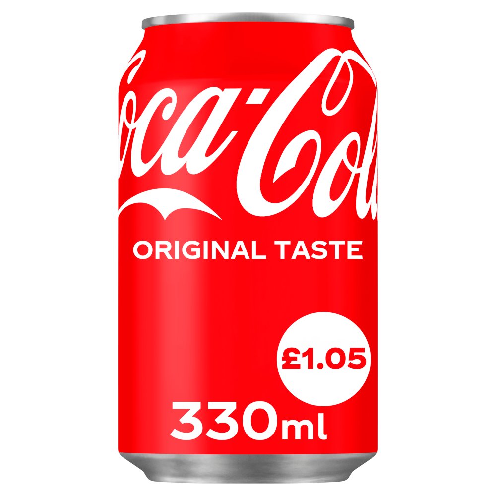 Coca-Cola Original Taste 330ml (Paqck of 24)