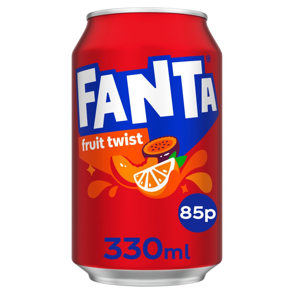 Fanta Fruit Twist 330ml (Pack of 24)