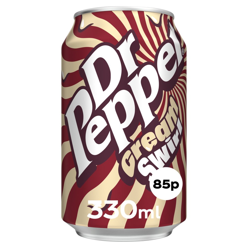 Dr Pepper Cream Swirl 330ml (Pack of 24)