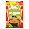 Heinz Big Soup Chunky Vegetable 400g (Pack of 12)